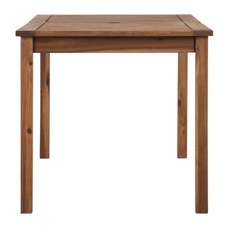 Acacia Wood Patio Dining Table