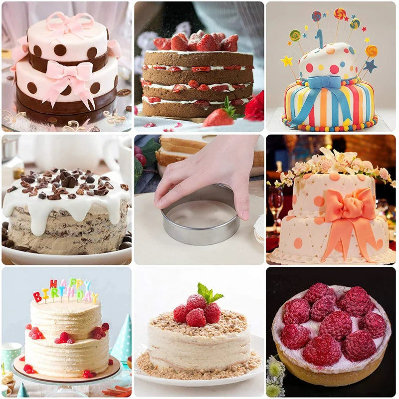 Round Stainless Steel Biscuit Mold