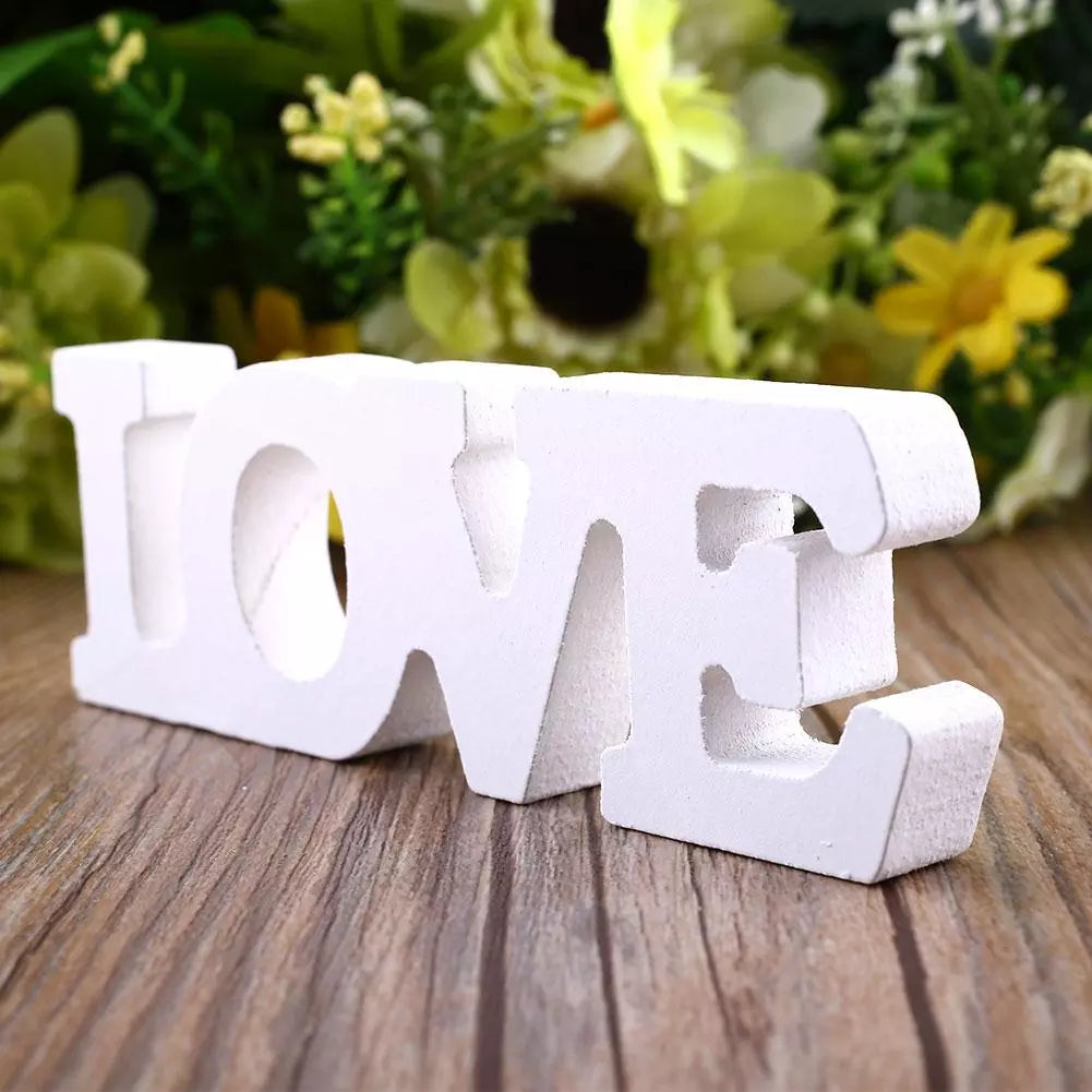 Romantic English Alphabet "LOVE" Home Decoration