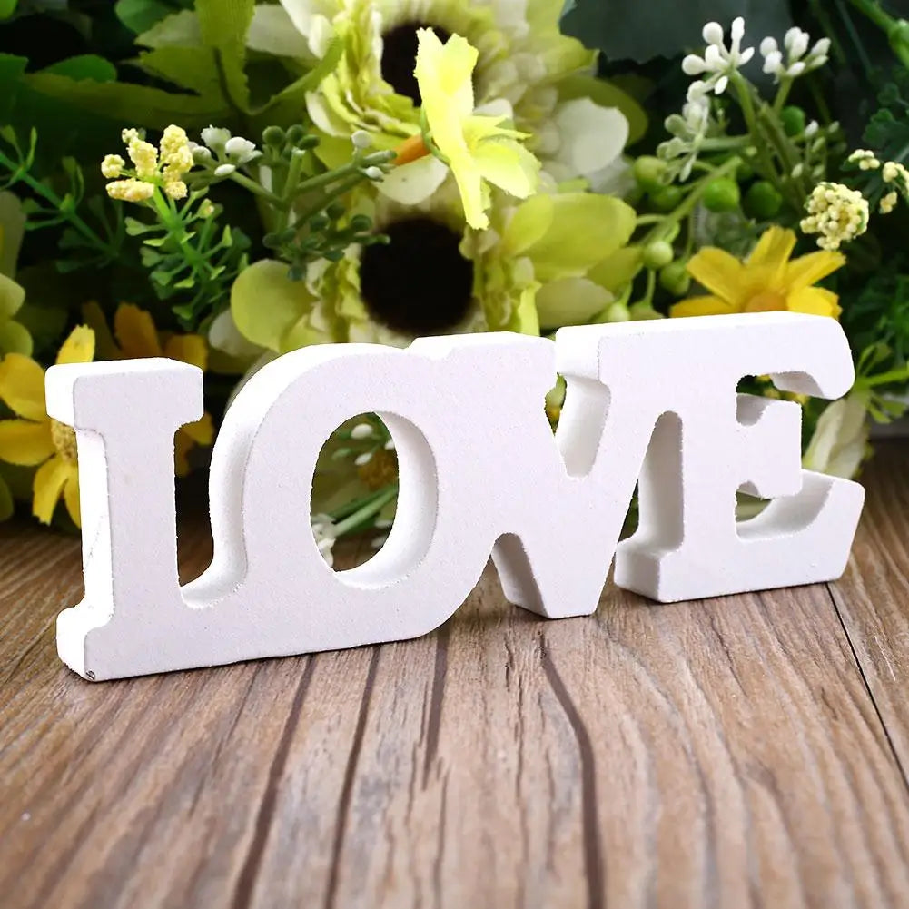 Romantic English Alphabet "LOVE" Home Decoration