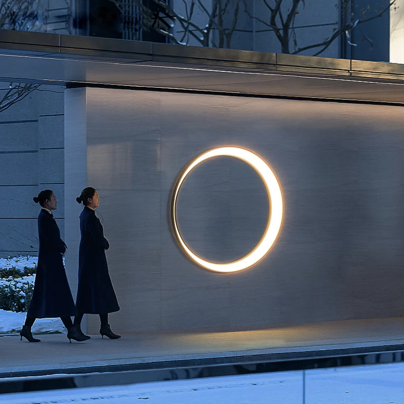 Round Moon Lamp for Street Garden