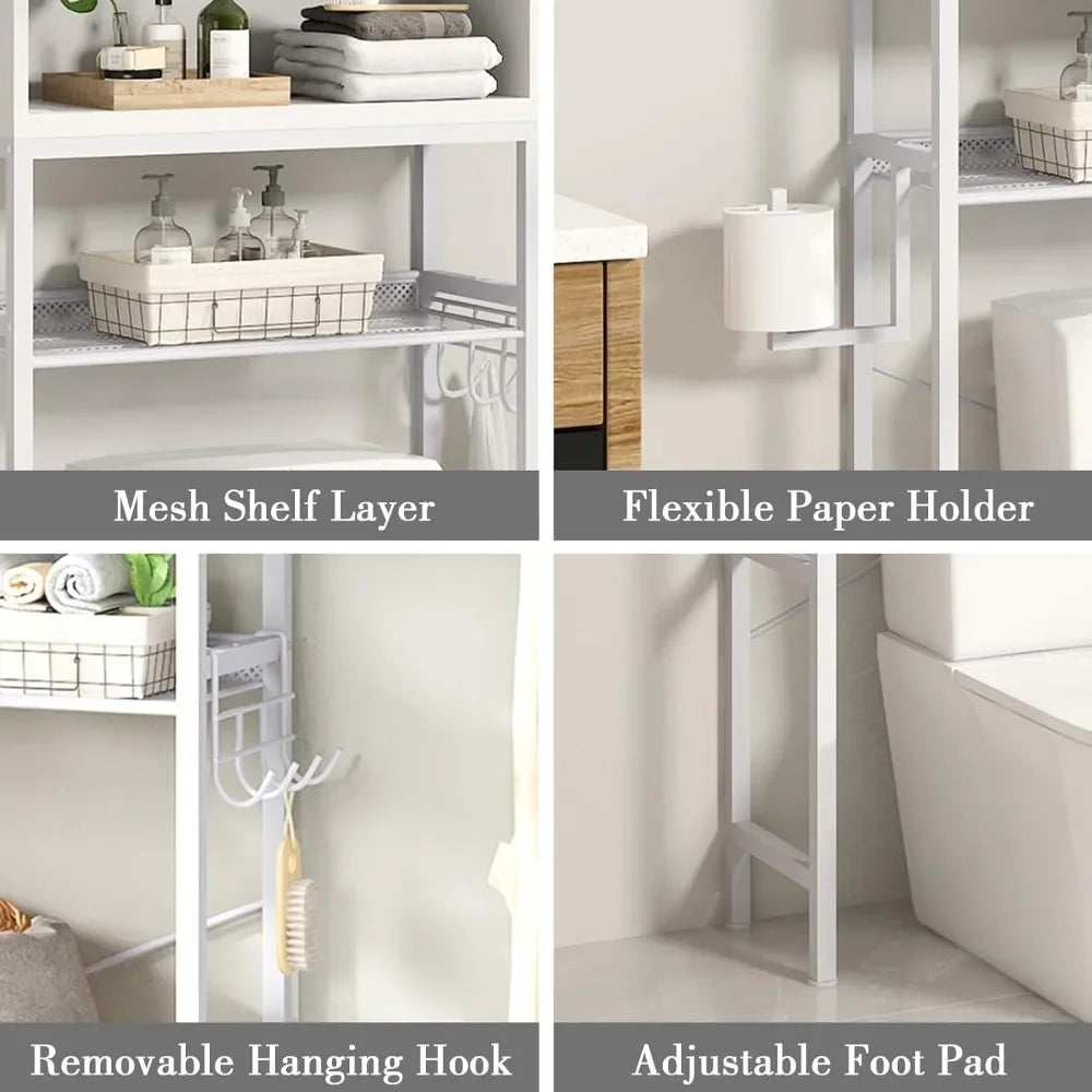 Multifunctional Cabinet Bathroom Toilet Rack