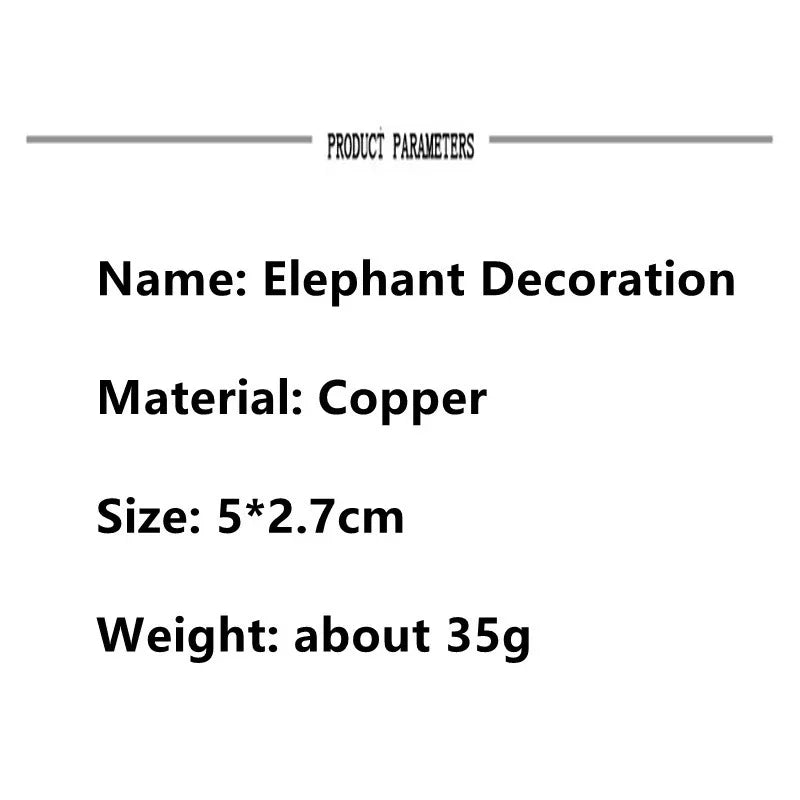 Bronze Elephant Miniature