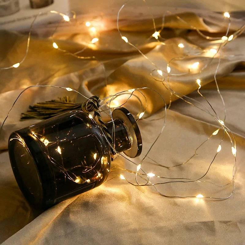Wire LED String Lights