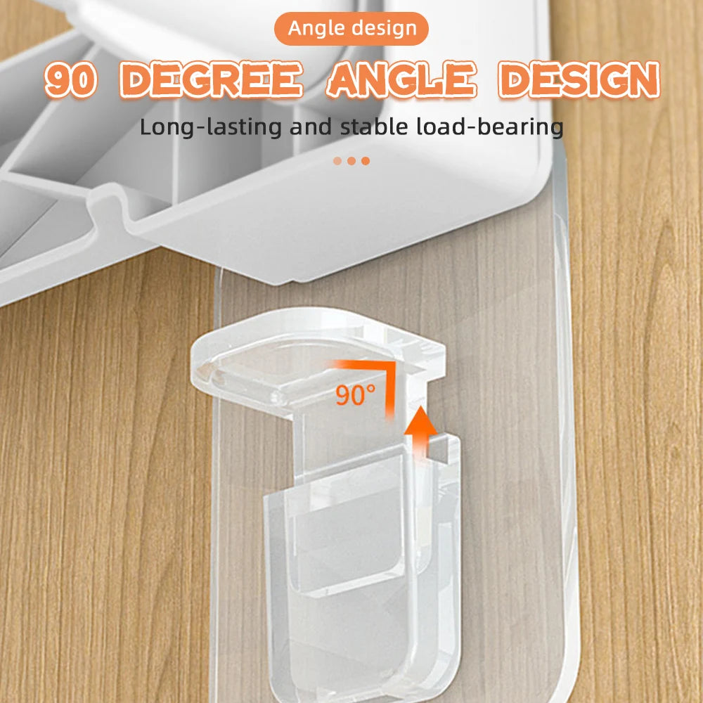 Adhesive Shelf Support Closet