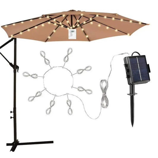 Solar Power Patio Umbrella Lights