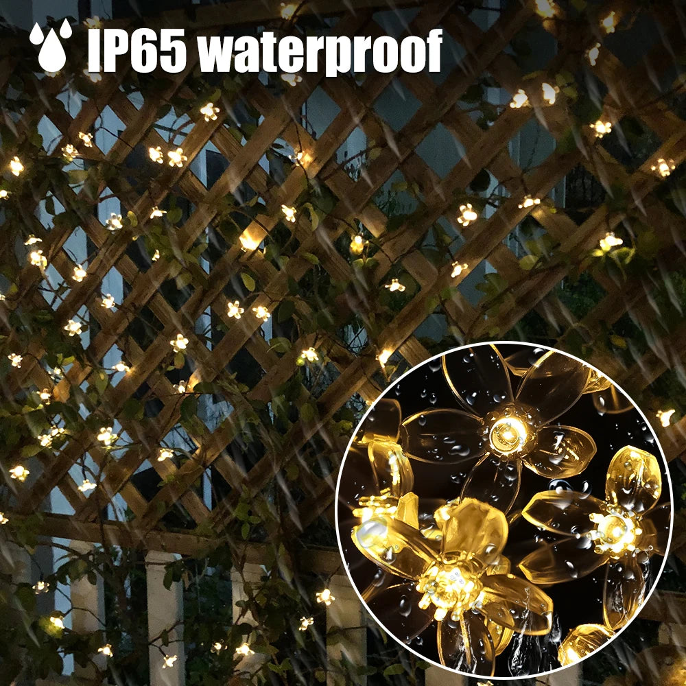 Cherry Garland Fairy String Lights