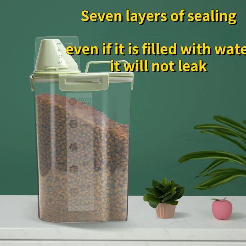 Pet Food Pail Plastic Storage Tank