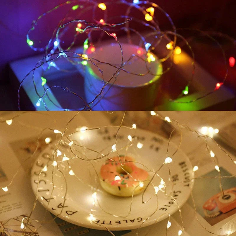 Wire LED String Lights