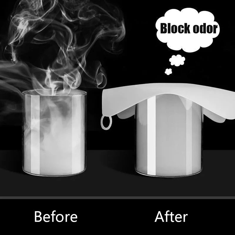 Silicone Drain Deodorant Cover for Household Bathrooms