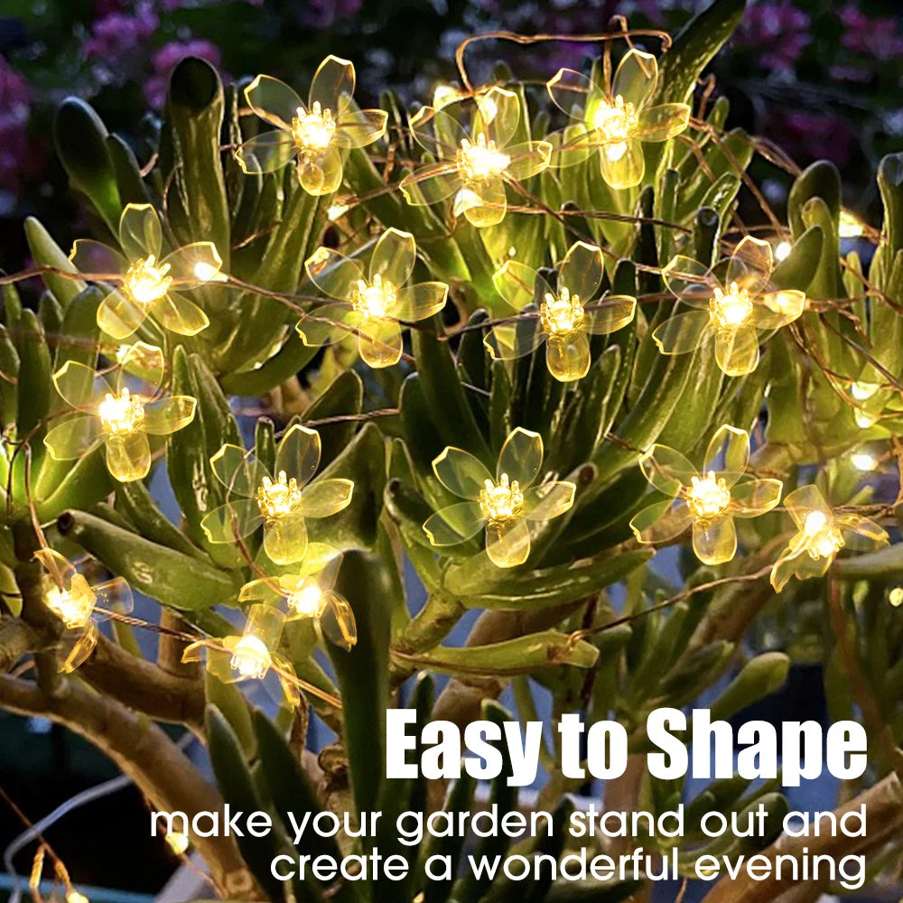 Cherry Garland Fairy String Lights