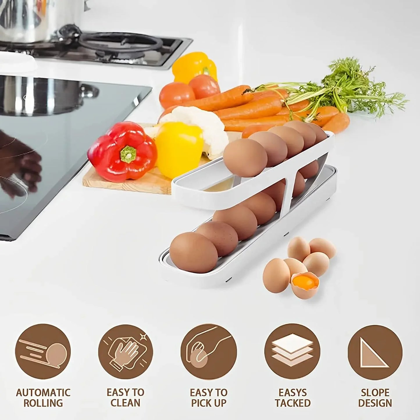 Rolling Egg Dispenser