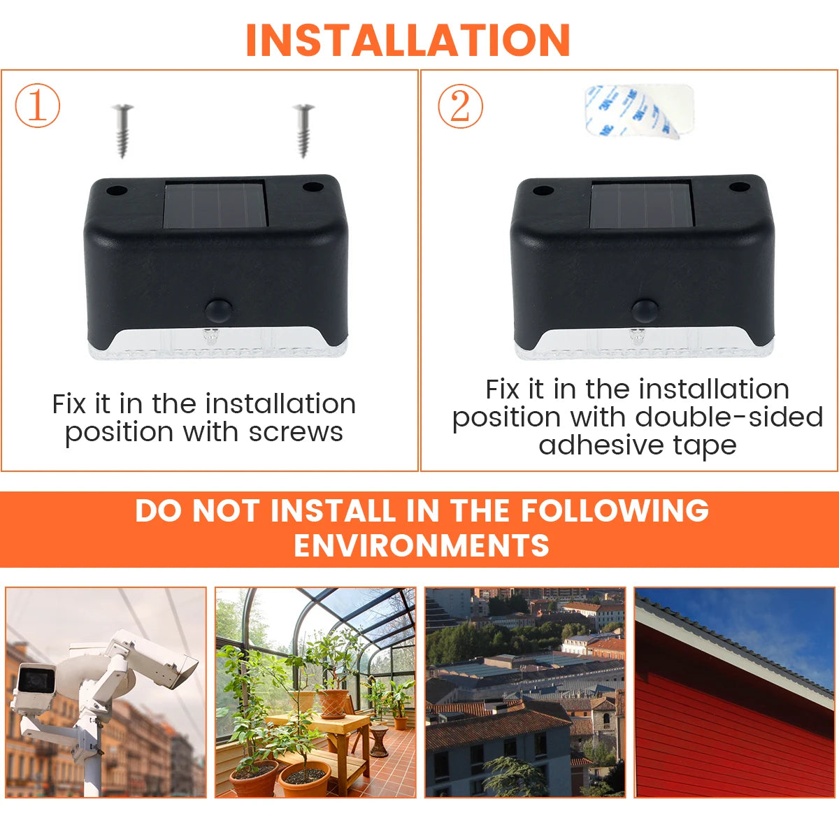 Outdoor Garden LED Light Deck Lamp