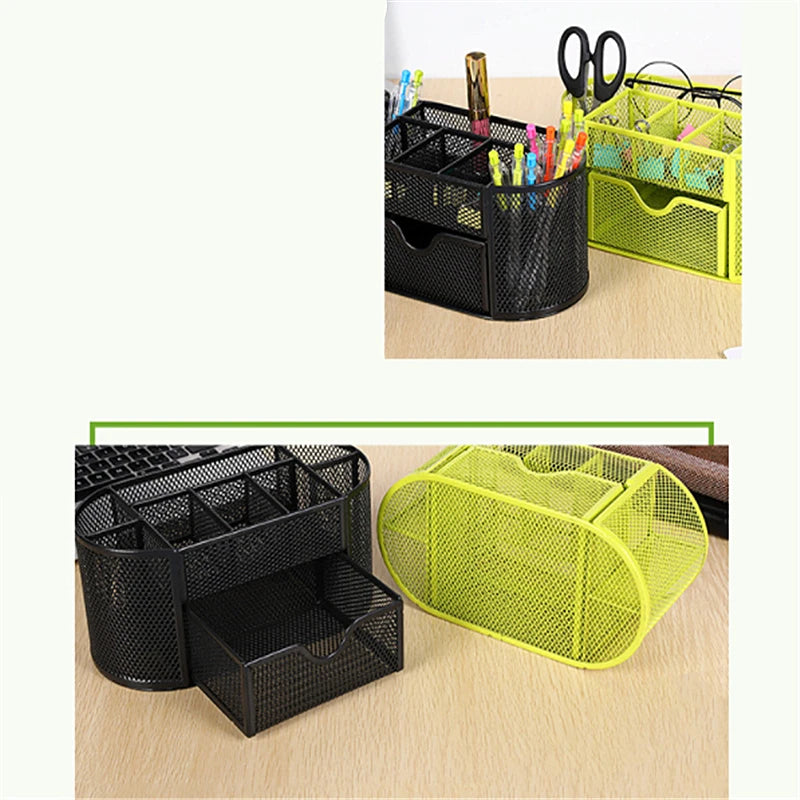 Multifunctional Mesh Desk Organizer  \