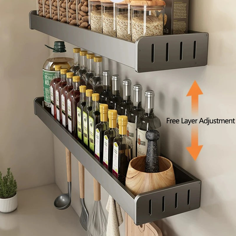 Spice Rack Organizer Shelf
