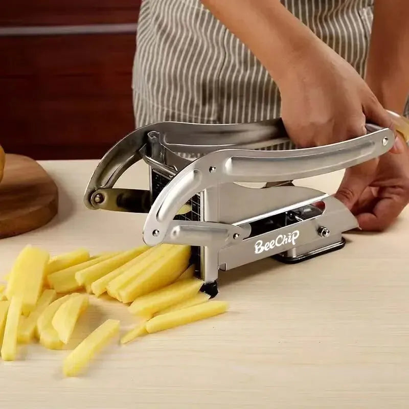 Stainless Steel Multi-Function Manual Vegetable Cutter: Cutting Potato Machine
