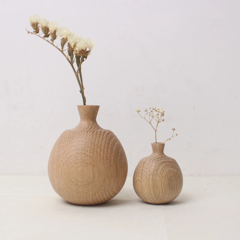 Minimalist Wooden Vase