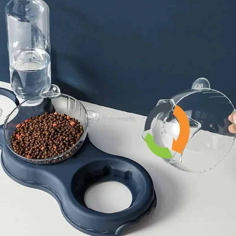Automatic Feeder 3-in-1 Pet Food Bowl